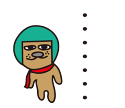 Helmet dogs sticker #3149357