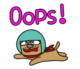 Helmet dogs sticker #3149362