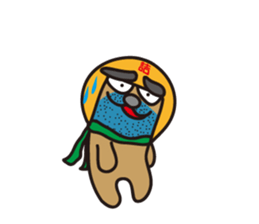 Helmet dogs sticker #3149363