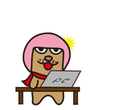 Helmet dogs sticker #3149371