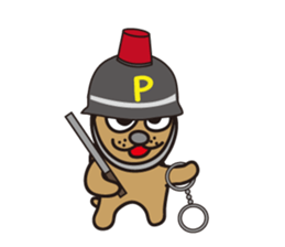 Helmet dogs sticker #3149372