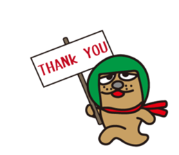 Helmet dogs sticker #3149380