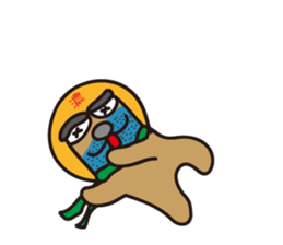 Helmet dogs sticker #3149381