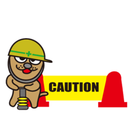 Helmet dogs sticker #3149382