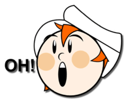 orange the blonde sticker #3149676