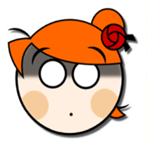 orange the blonde sticker #3149689