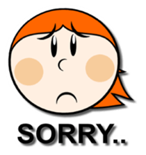 orange the blonde sticker #3149692