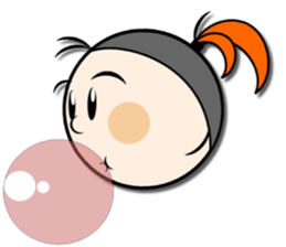 orange the blonde sticker #3149700