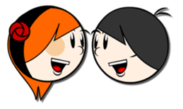 orange the blonde sticker #3149704