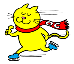 Odori Cat sticker #3150271
