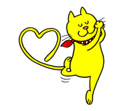 Odori Cat sticker #3150284