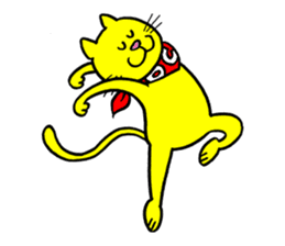 Odori Cat sticker #3150298