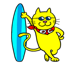Odori Cat sticker #3150302