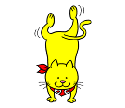 Odori Cat sticker #3150306