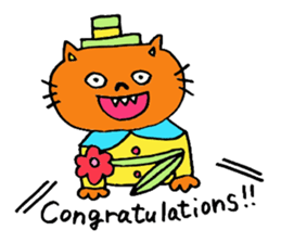 Miley of the kitten. sticker #3150510