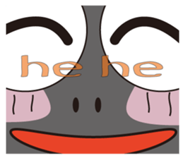 Big face animal? 2 sticker #3150679