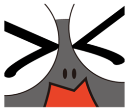 Big face animal? 2 sticker #3150683