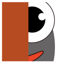 Big face animal? 2 sticker #3150690