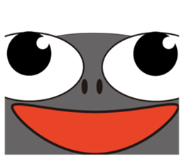 Big face animal? 2 sticker #3150711