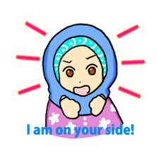 Floral girls sticker #3151160