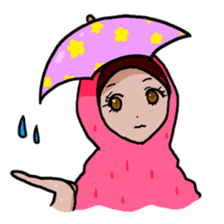 Floral girls sticker #3151163