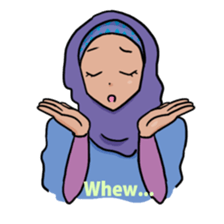 Floral girls sticker #3151182