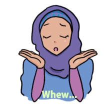 Floral girls sticker #3151182