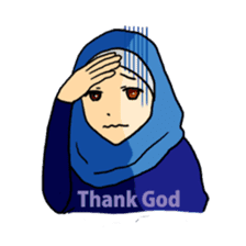 Floral girls sticker #3151183