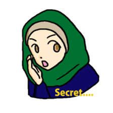 Floral girls sticker #3151188