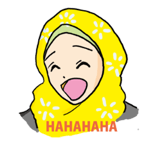 Floral girls sticker #3151189