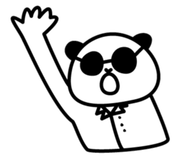 sunglasses Pandakun sticker #3151475