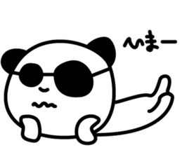 sunglasses Pandakun sticker #3151476