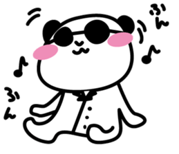 sunglasses Pandakun sticker #3151477