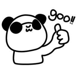 sunglasses Pandakun sticker #3151479
