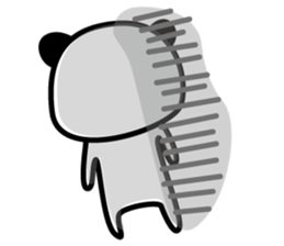 sunglasses Pandakun sticker #3151480