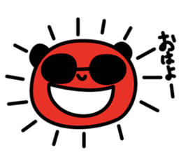 sunglasses Pandakun sticker #3151484