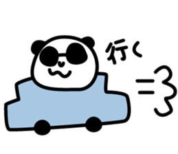 sunglasses Pandakun sticker #3151491