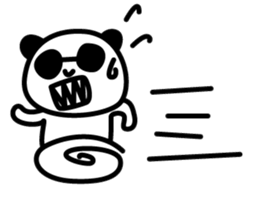 sunglasses Pandakun sticker #3151492