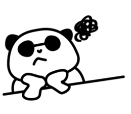 sunglasses Pandakun sticker #3151493