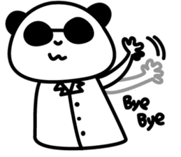 sunglasses Pandakun sticker #3151496