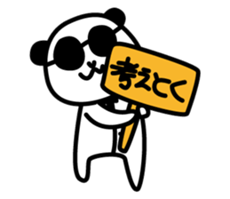 sunglasses Pandakun sticker #3151497