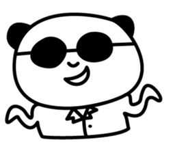 sunglasses Pandakun sticker #3151498