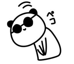 sunglasses Pandakun sticker #3151500