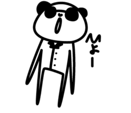 sunglasses Pandakun sticker #3151501