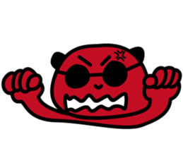 sunglasses Pandakun sticker #3151503