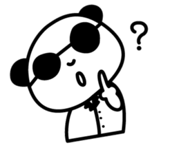 sunglasses Pandakun sticker #3151511