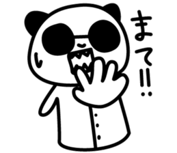 sunglasses Pandakun sticker #3151513