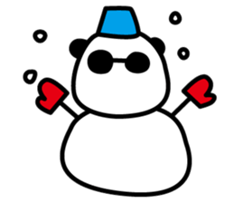 sunglasses Pandakun sticker #3151514