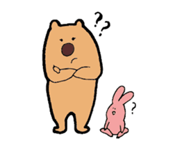 Kuta and Rabbit sticker #3151719