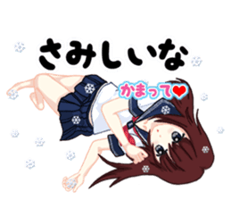 Daily life of the girl who is in love. 2 sticker #3151759